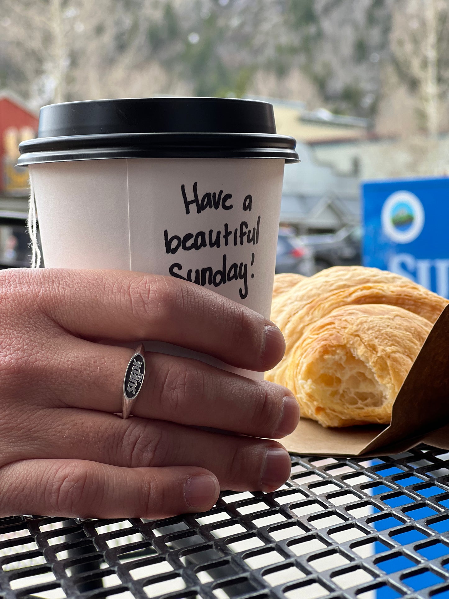 SUEDE1988 Sterling Silver Ring