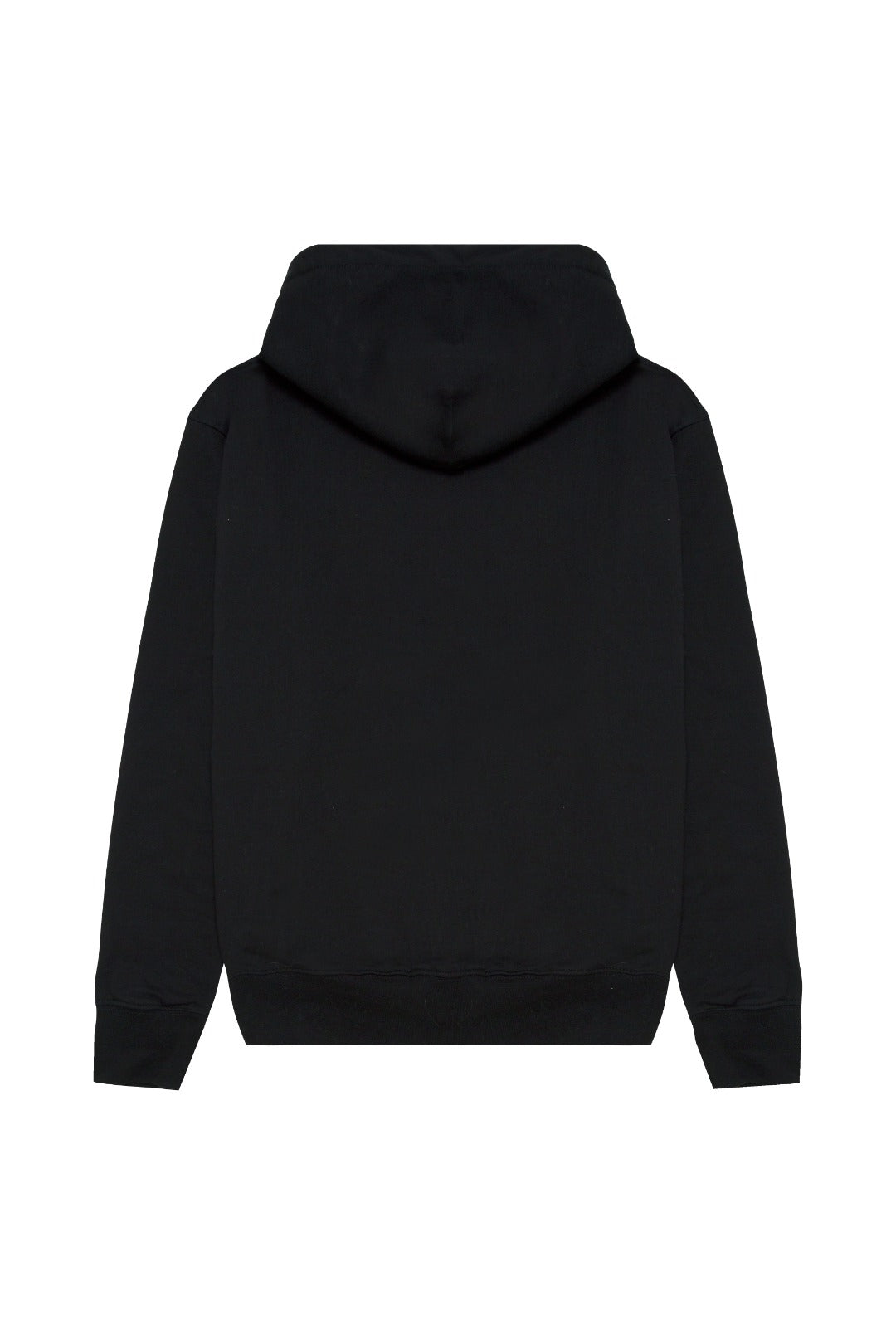 Signature Hoodie Black-Beige Logo&Flap