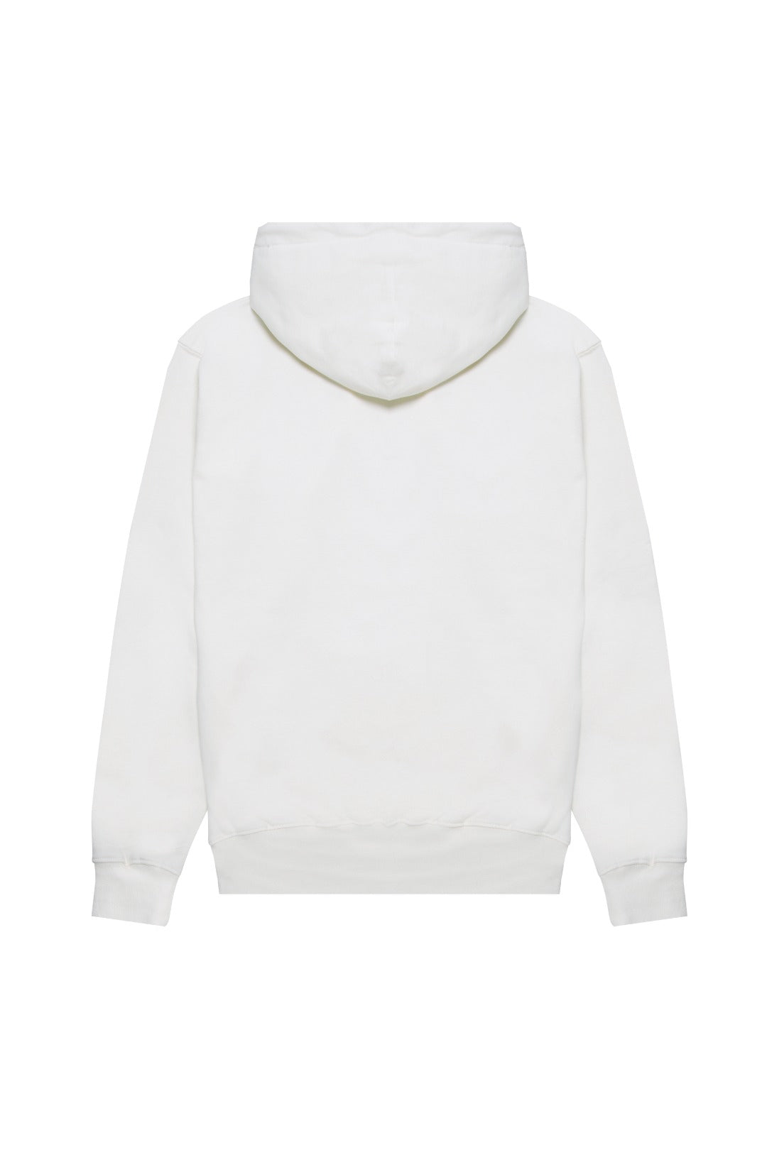 Signature Hoodie Off White-Burgundy Logo&Flap